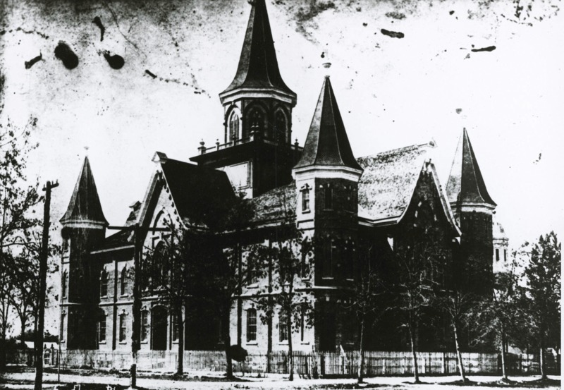 Provo Tabernacle Exterior, c. 1900-1915