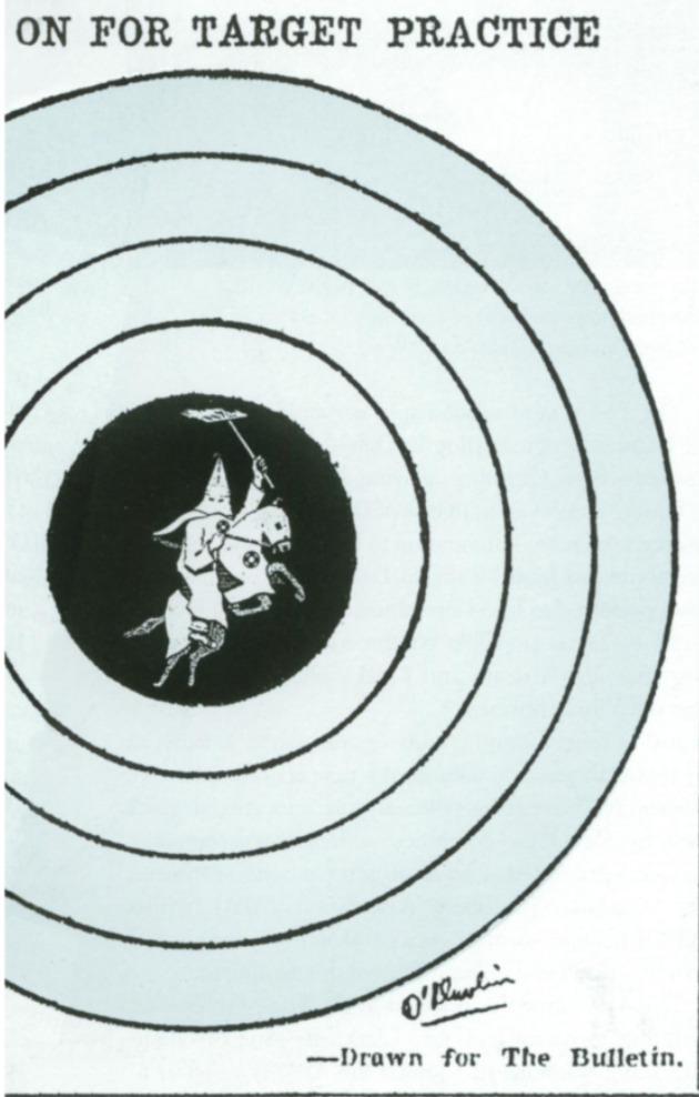 “ON FOR TARGET PRACTICE”, Butte Bulletin (Butte, Montana), September 23, 1921