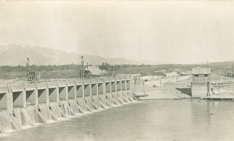 Jackson Dam, 1916