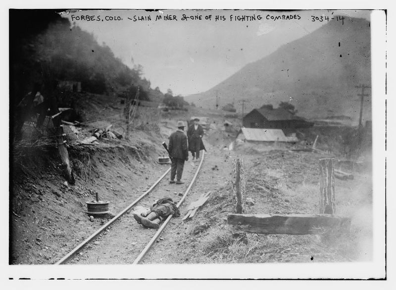 Forbes, Colo. -- Slain Miner & One of His Fighting Comrades