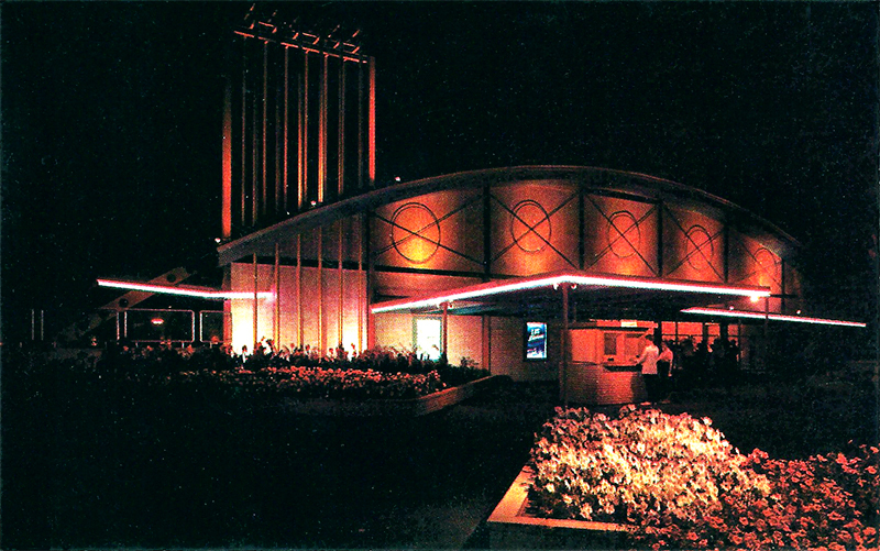 Postcard of Patio Gardens