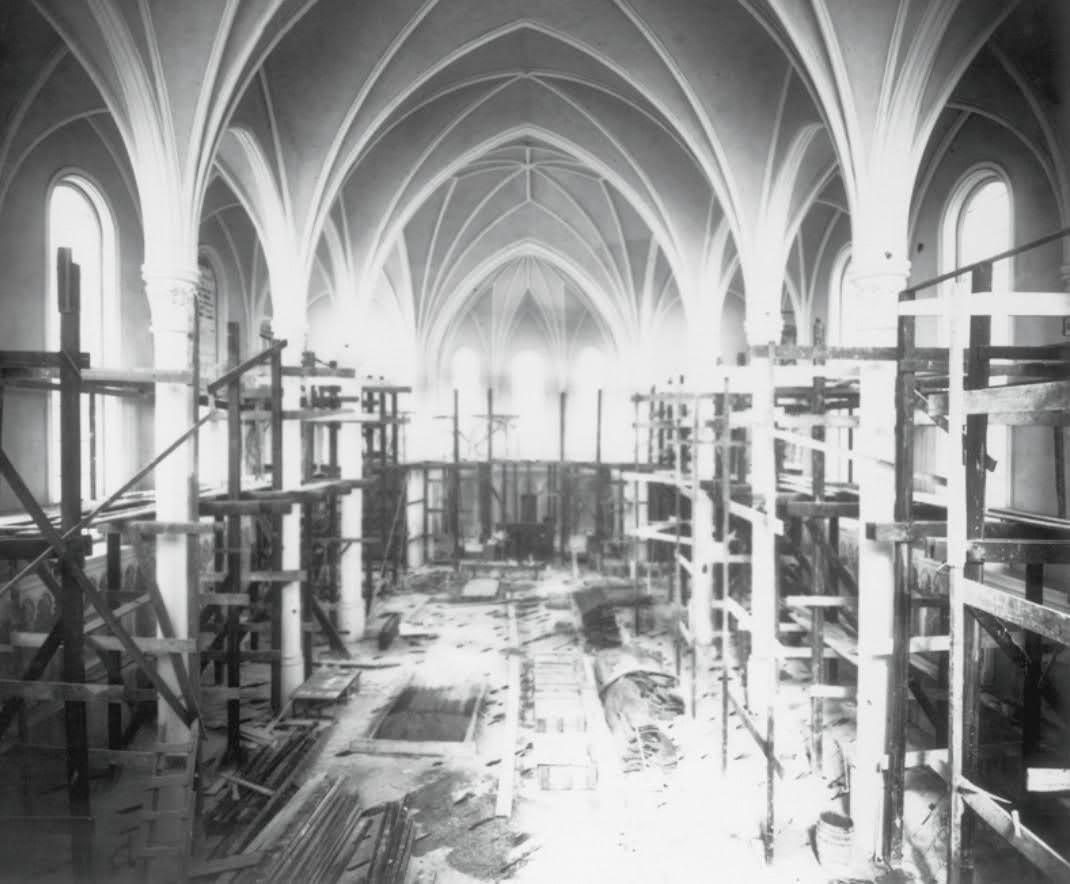 Cathedral Construction Early 1900s