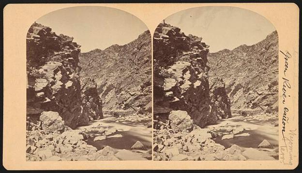 Crevice of the Wasatch Mountains