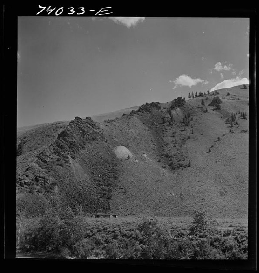 Miner's cabin in Custer County, Idaho