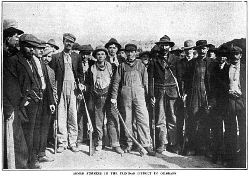 Armed Strikers Ludlow Strike Trinidad