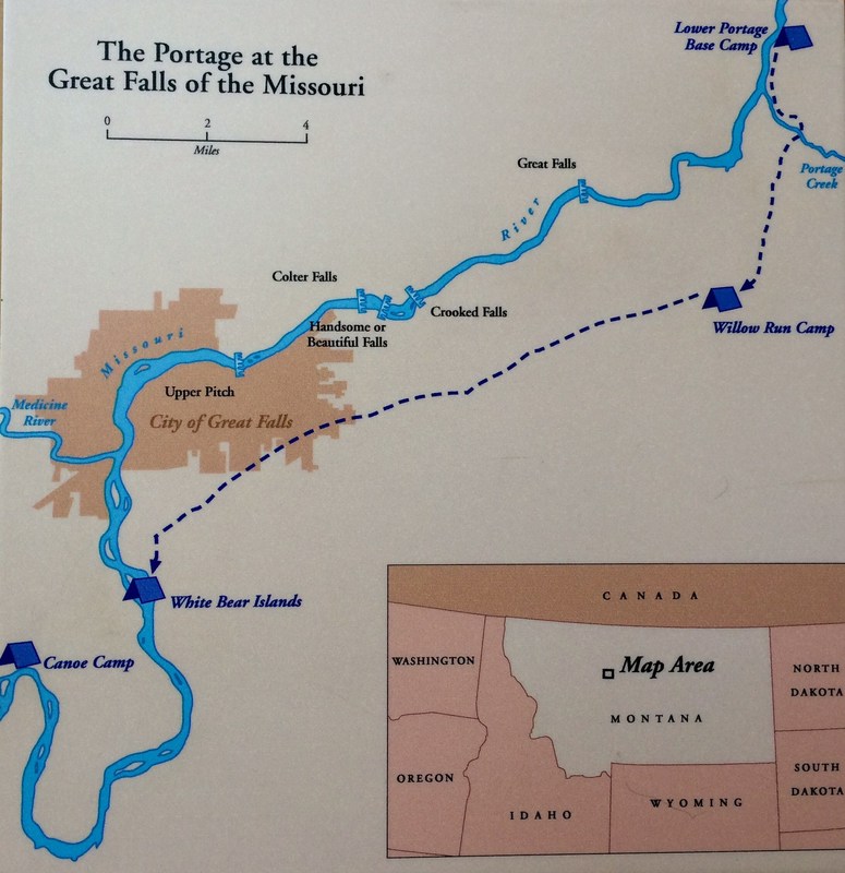 Portage Map