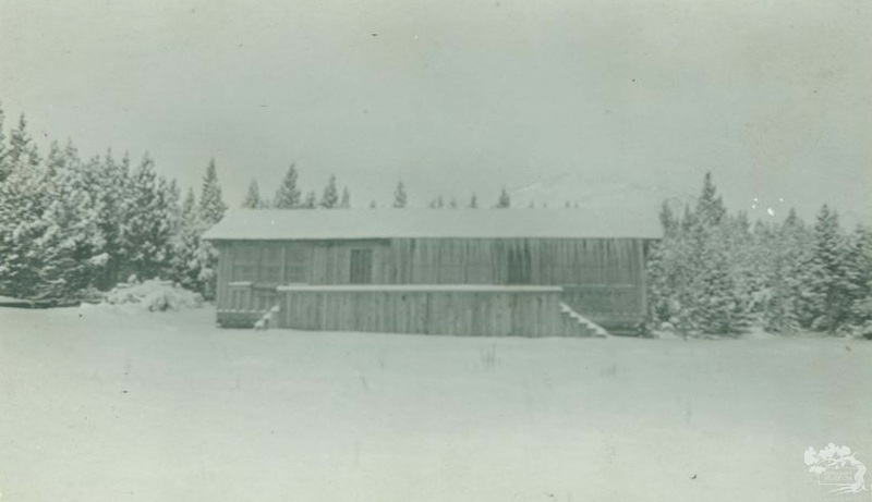 Big Owl Tea Place in Winter<br />