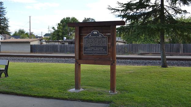 California State Parks Johnson’s Ranch Historical Marker