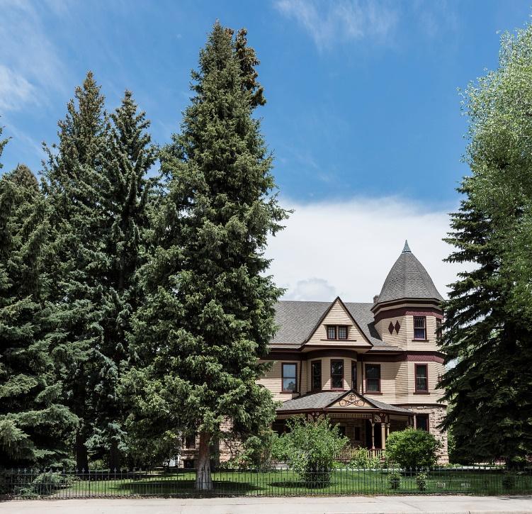 The Laramie Plains Museum in the 1892 Ivinson Mansion in Laramie, Wyoming<br />
