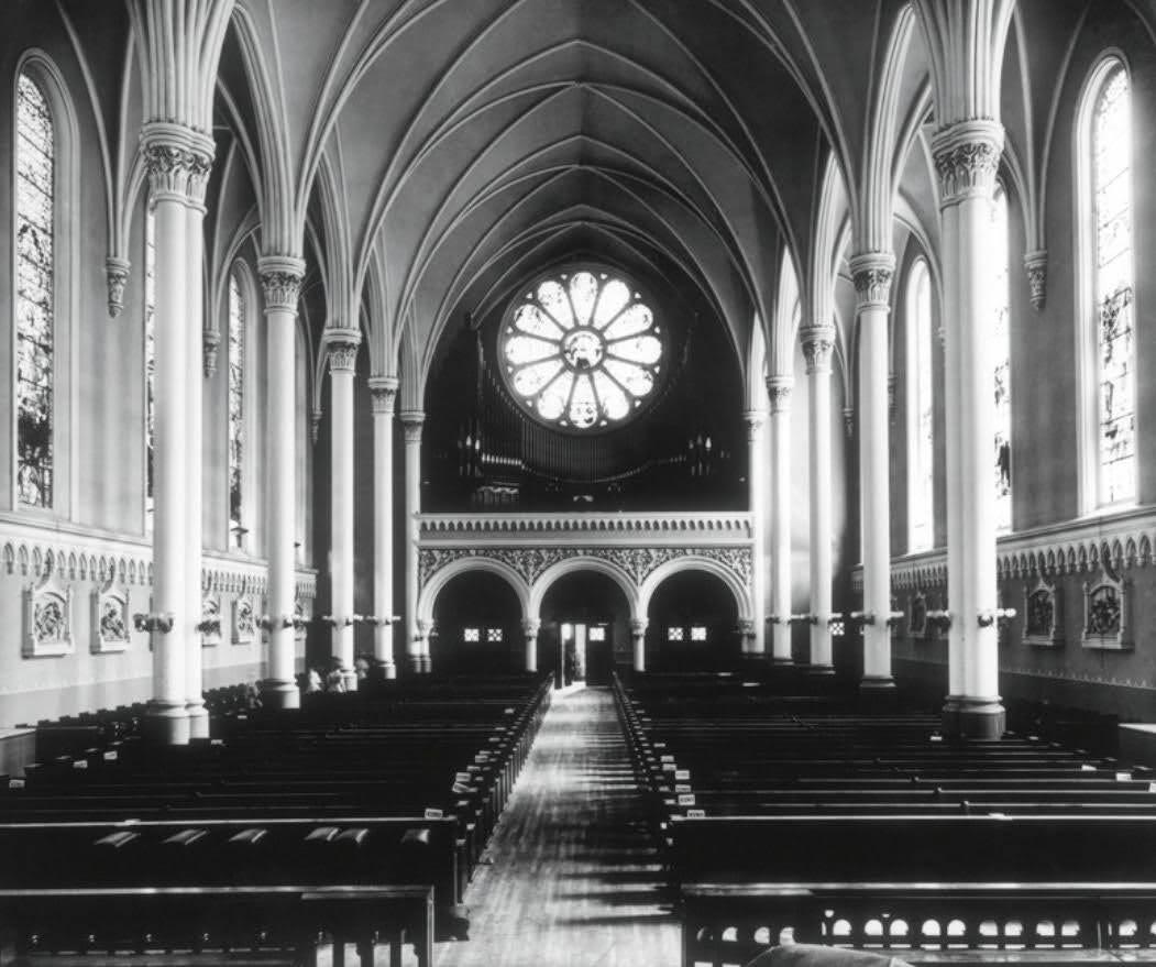 Early 1900 Rose Window
