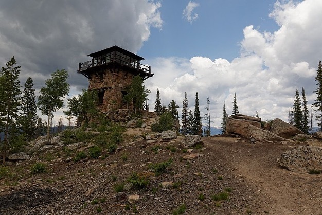 The Shadow Mountain Fire Lookout