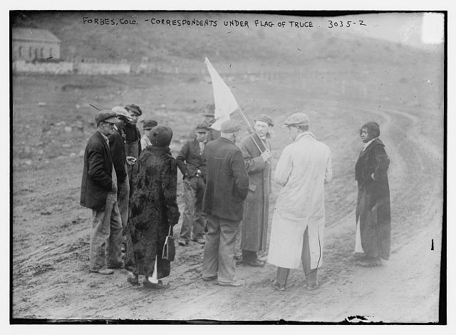 Forbes, Colo. -- Correspondents under Flag of Truce