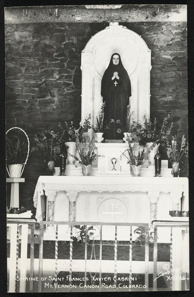 Shrine of Saint Frances Xavier Cabrini on Mt. Vernon Canon Road, Colorado.