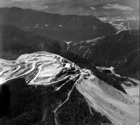 Aerial View of Libby Mine