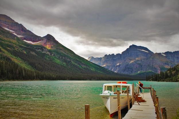 The Morning Eagle docked at Lake Josephine, 2010s