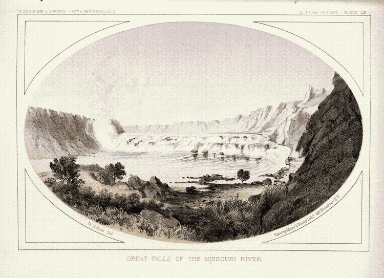 "Great Falls of the Missouri River"