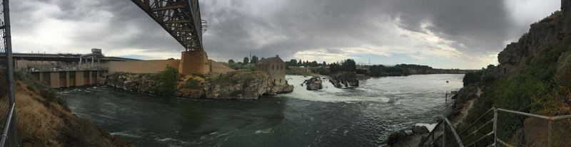 The American Falls Dam Today