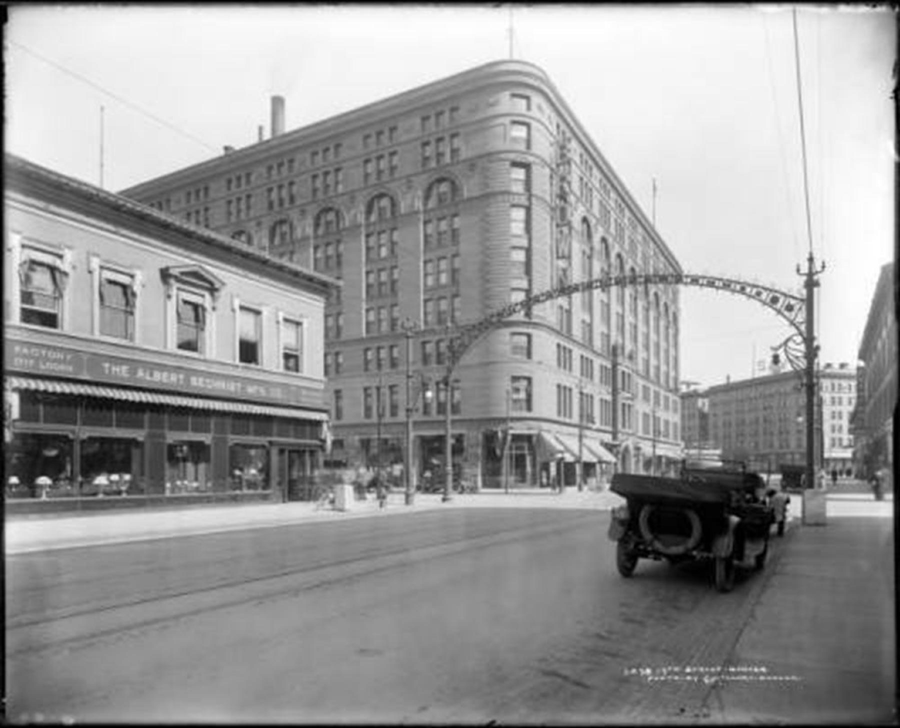 The Brown Palace Hotel in 1916, the year Colorado passed its Prohibition laws