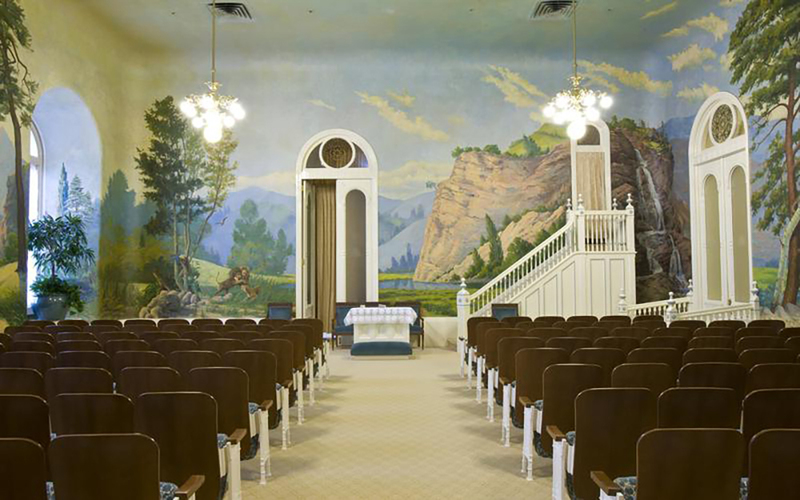 Salt Lake Temple Telestial Room