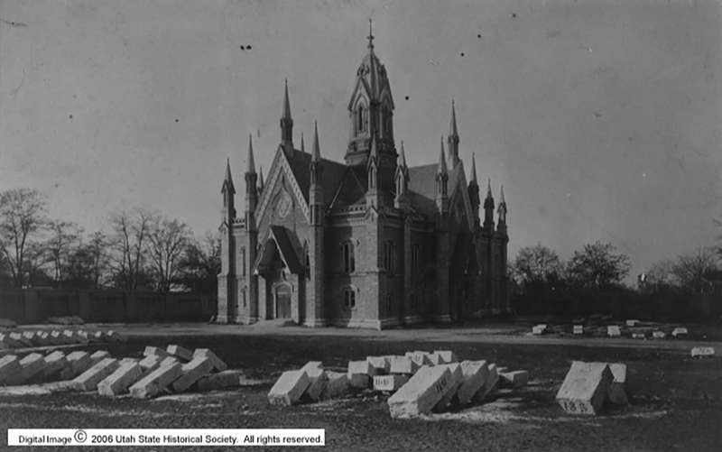 Newly completed Assembly Hall