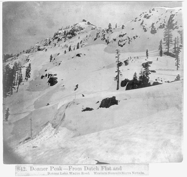 Snowed-in Donner Peak