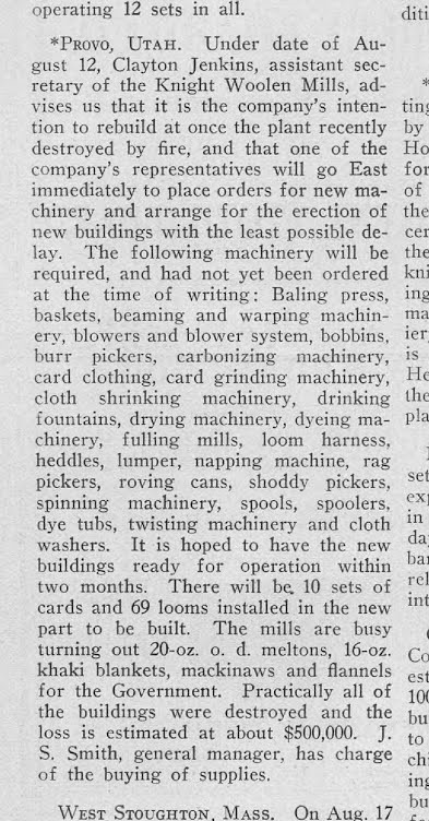 Newspaper Article in 1918