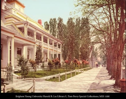 Beehive House Salt Lake City 1900