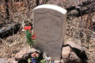Andres Moreno Headstone