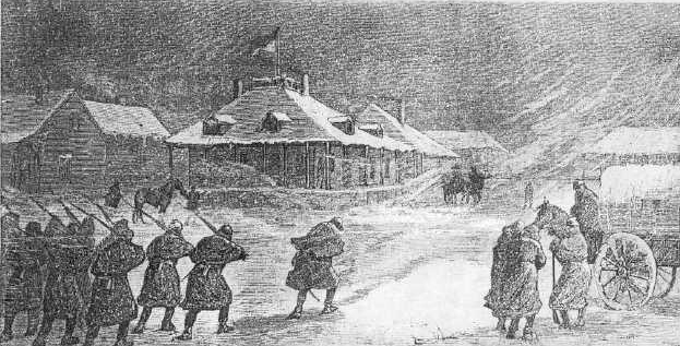 Fort Fetterman, 1876