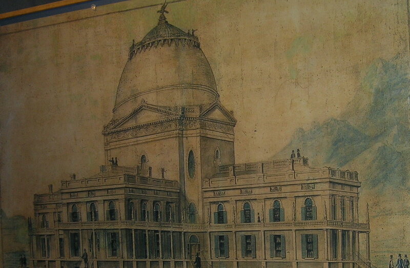 Sketch of Filmore's statehouse