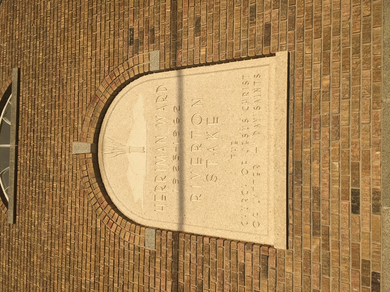 Front of Herriman Chapel, Constructed 1925