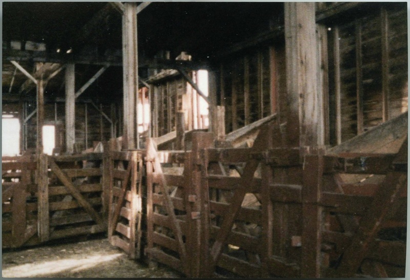 1987 photograph showing loading chutes inside colosseum