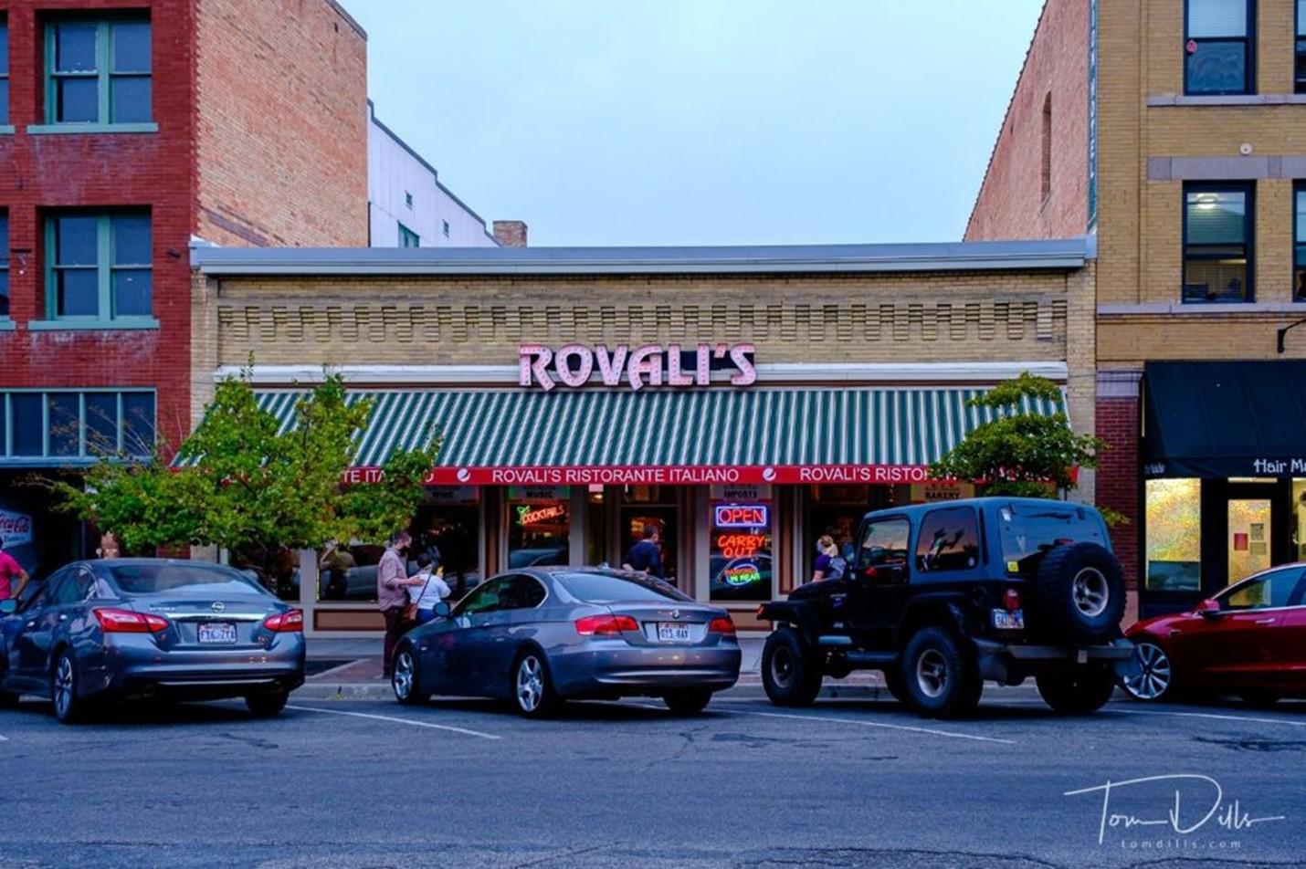 William Pranthel’s ice cream parlor is now Rovali’s Italian restaurant in Ogden