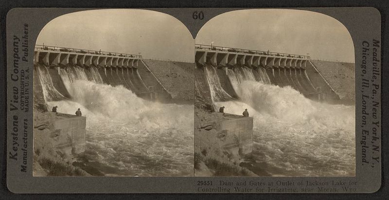 Jackson Dam, 1920