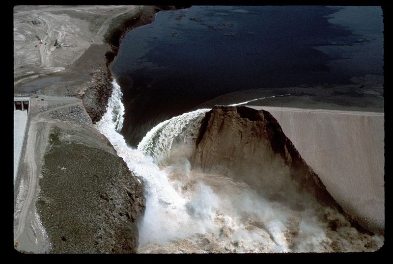 Teton Dam, Full Flood