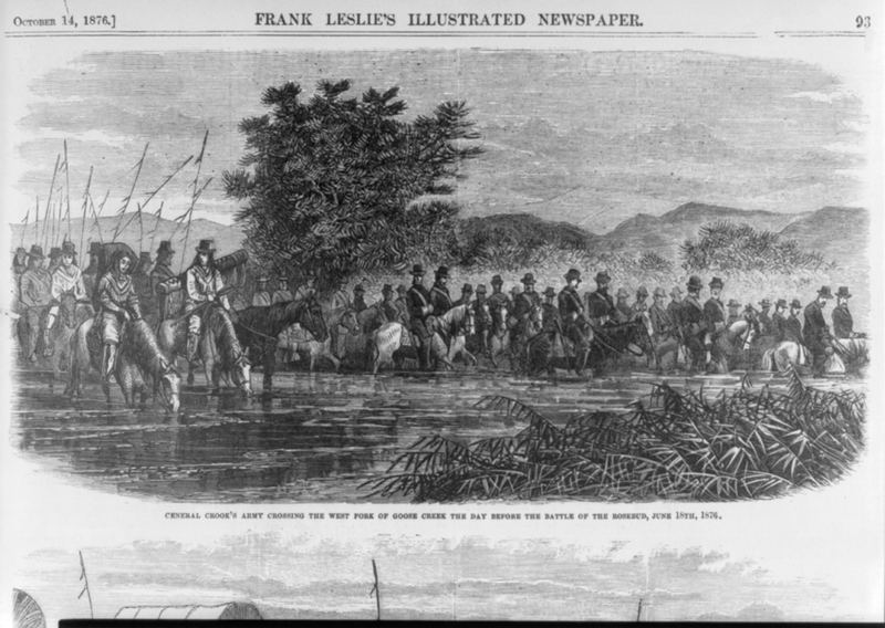 General Crook's Army before the Battle of Rosebud