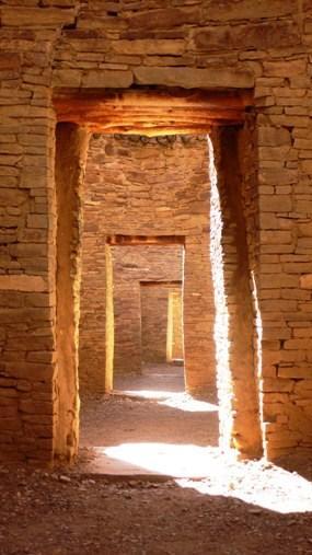 Doorways at Pueblo Bonito