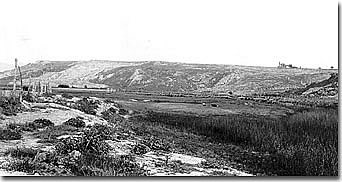 Bear River Massacre site, looking east