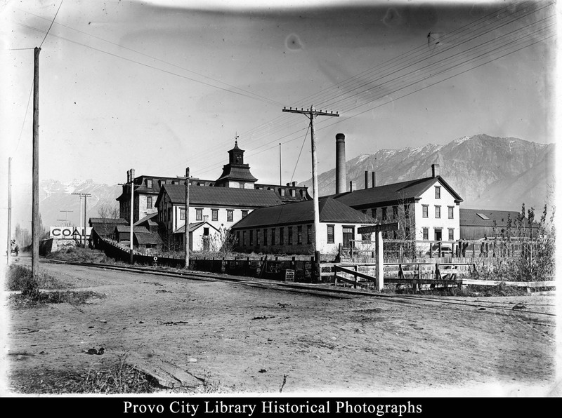Provo Woolen Mills in 1908