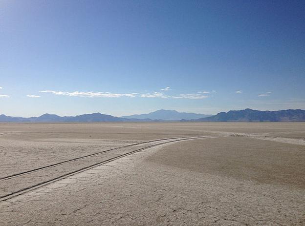 The present-day Great Salt Lake Desert