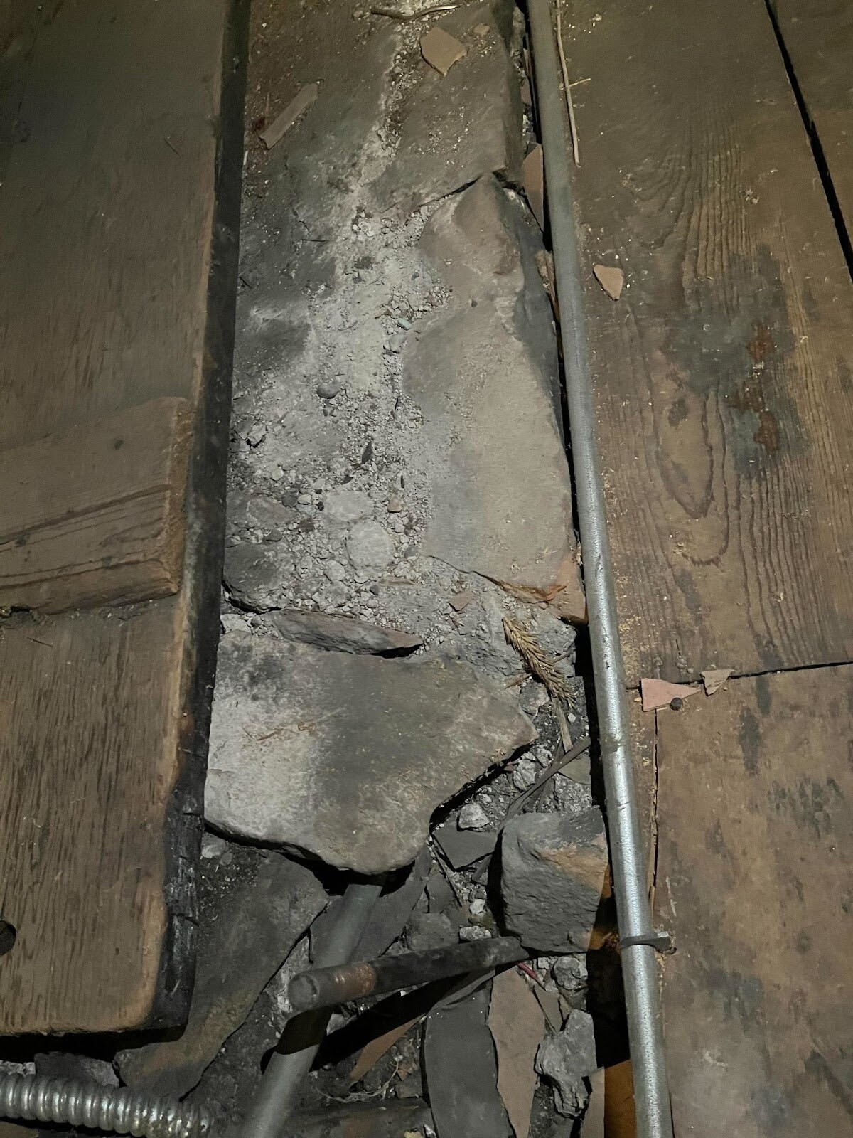 Fire Damaged Beam