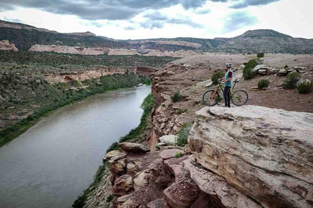 View of Kokopelli Trail Grand Junction