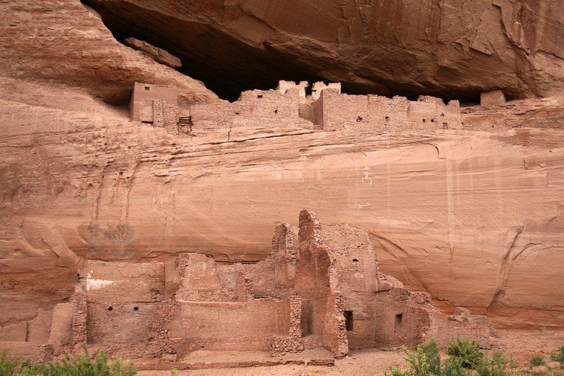 Canyon de Chelly White House Ruin Close View