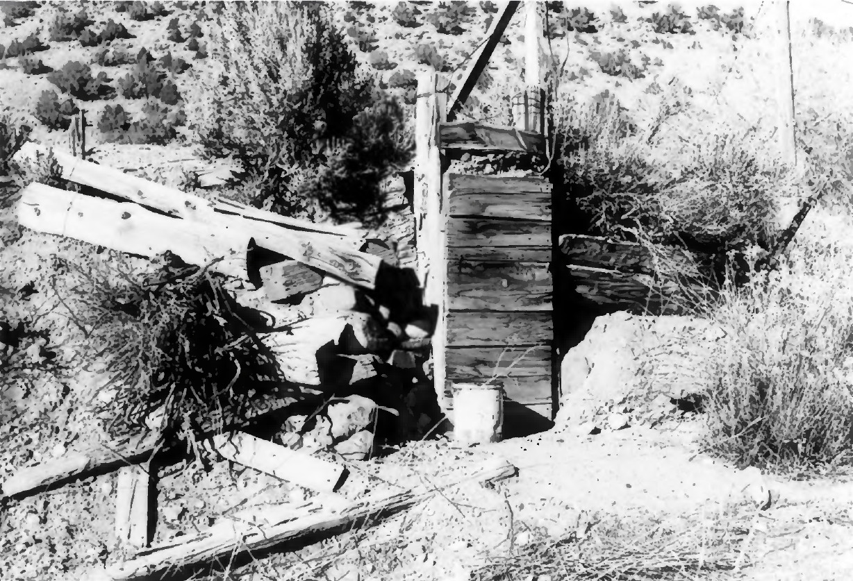 Dugout Cellar possibly used as hideout for Outlaws, 1979
