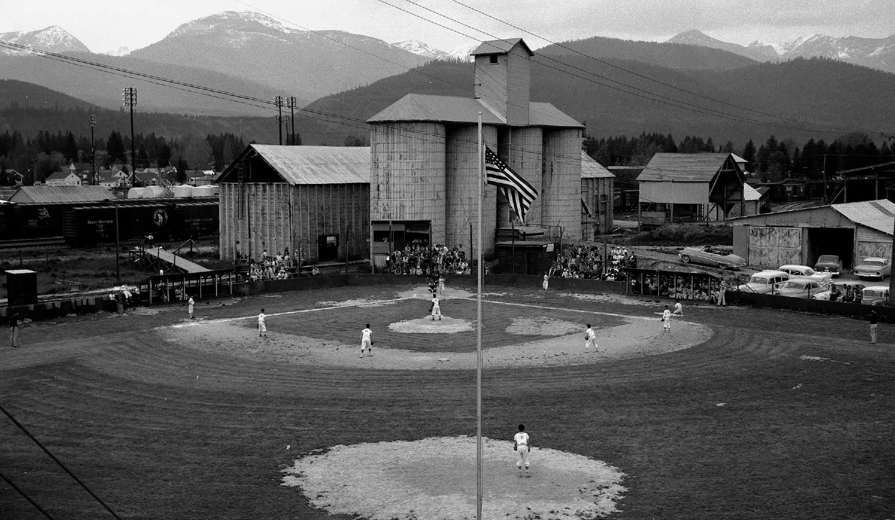 Baseball field in Libby
